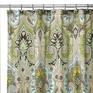 Echo NY Majolica 100% Cotton Shower Curtain 72x72
